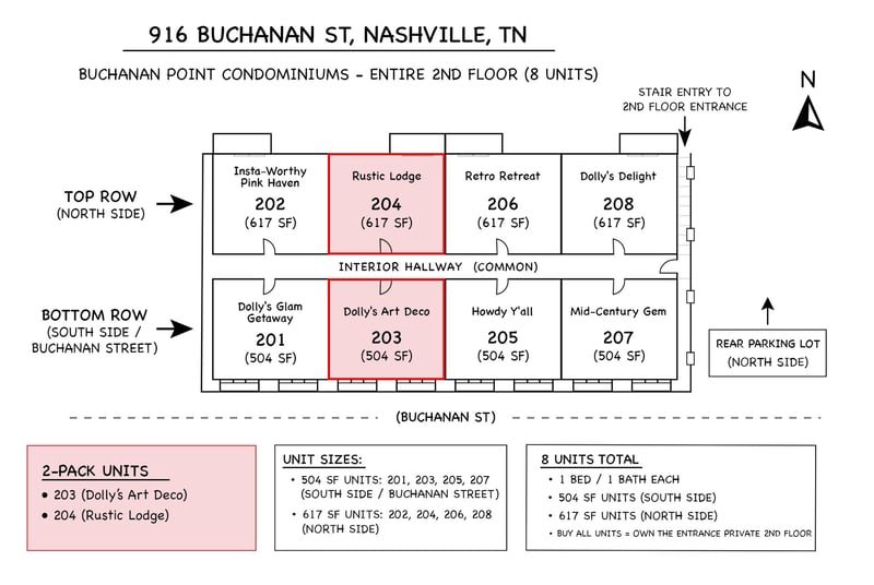 916 Buchanan St #204, 203, Nashville, TN 37208