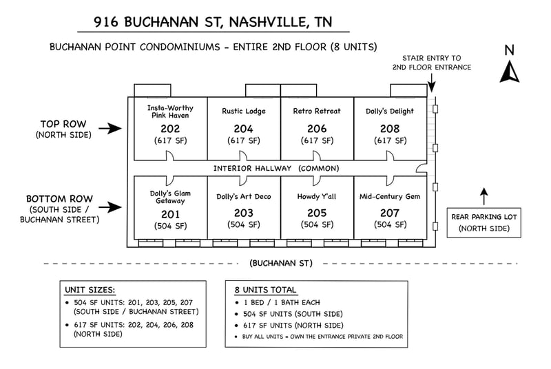 916 Buchanan St #206, 205, Nashville, TN 37208
