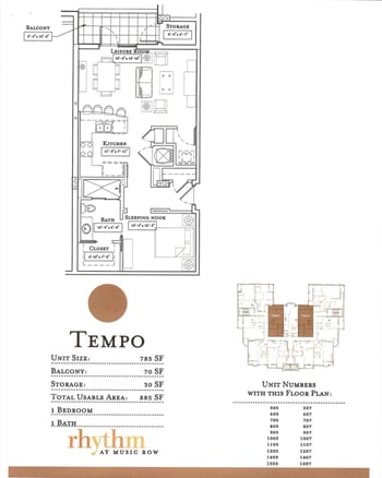 1510 Demonbreun St #807, Nashville, TN 37203