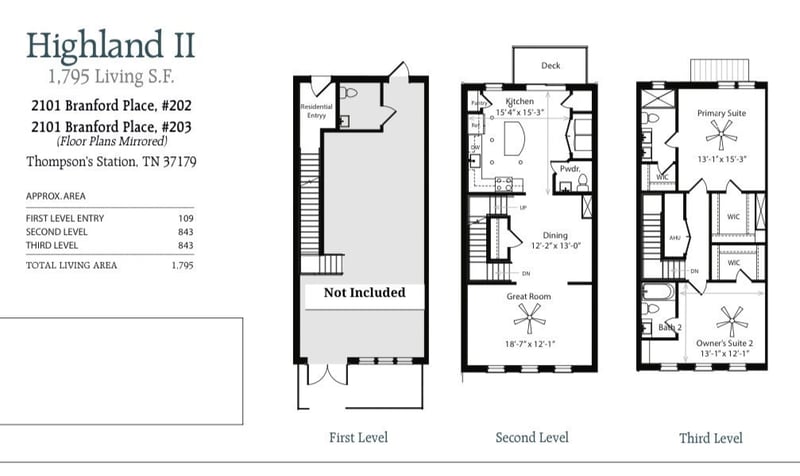 2101 Branford Pl #203, Thompsons Station, TN 37179