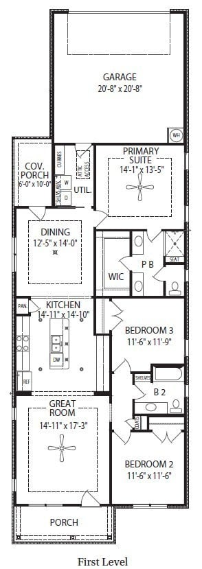 1823 Flatwaters St, Spring Hill, TN 37174