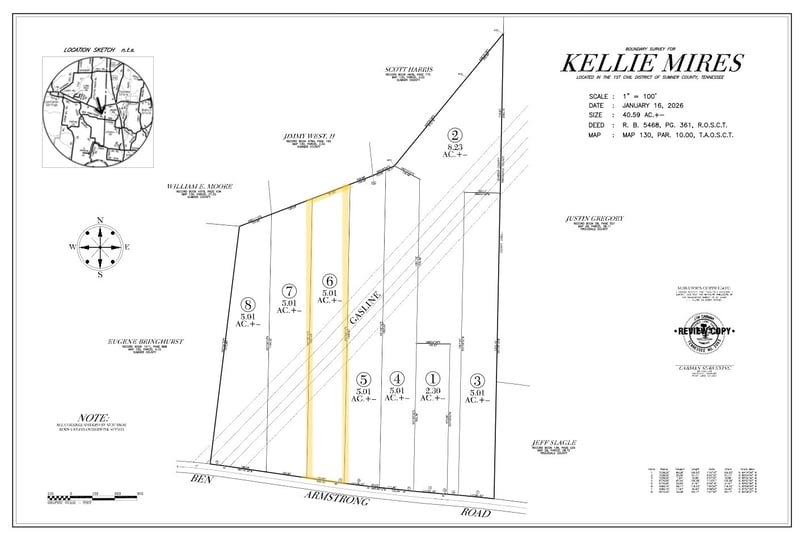 Ben Armstrong Rd Lot 6, Castalian Springs, TN 37031