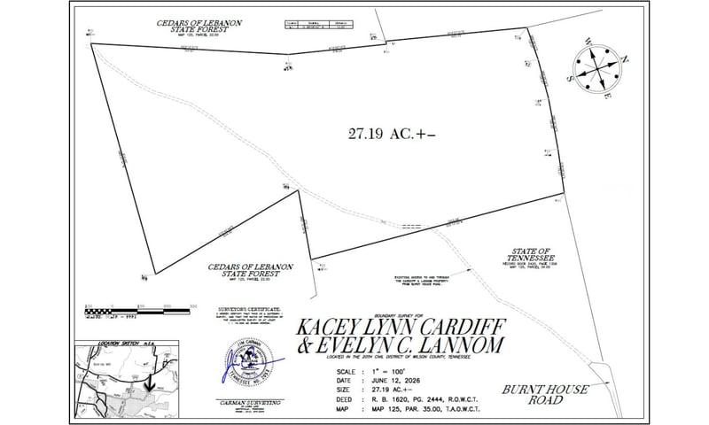 Burnt House Rd, Lebanon, TN 37090