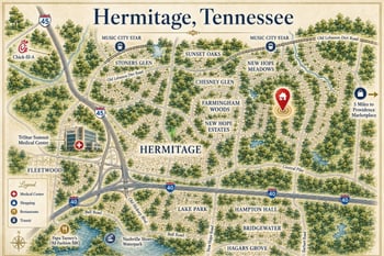 1026 Lionheart Dr, Hermitage, TN 37076