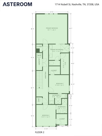 1714 Nubell St, Nashville, TN 37208