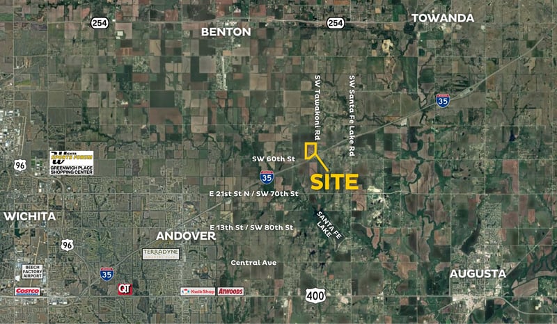 N & W Of Sw 60th St & Sw Tawakoni Rd, Andover, KS 67002
