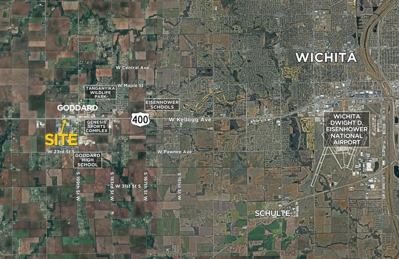 20611 Kellogg , Goddard, KS 67052