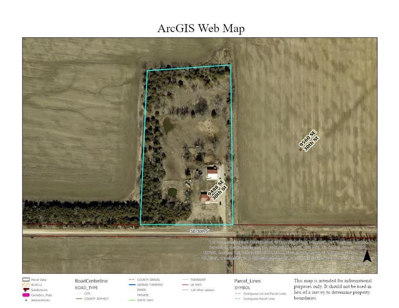 9488 SE 30th St, Rosalia, KS 67132