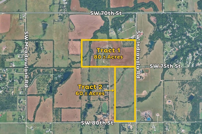 North of SW 80th St & Sw Indianola Rd, Andover, KS 67002