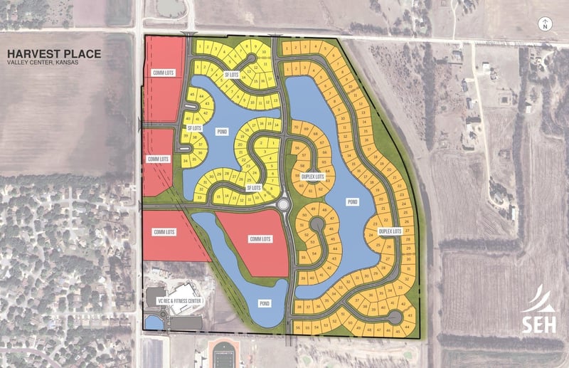 Lot 46-52 Blk D Harvest Place Addition, Valley Center, KS 67147