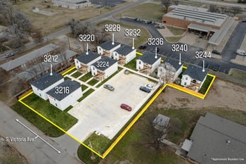 3212-3244 S Victoria Ave #9 Duplexes Selling Together as 1 Parcel, Wichita, KS 67216