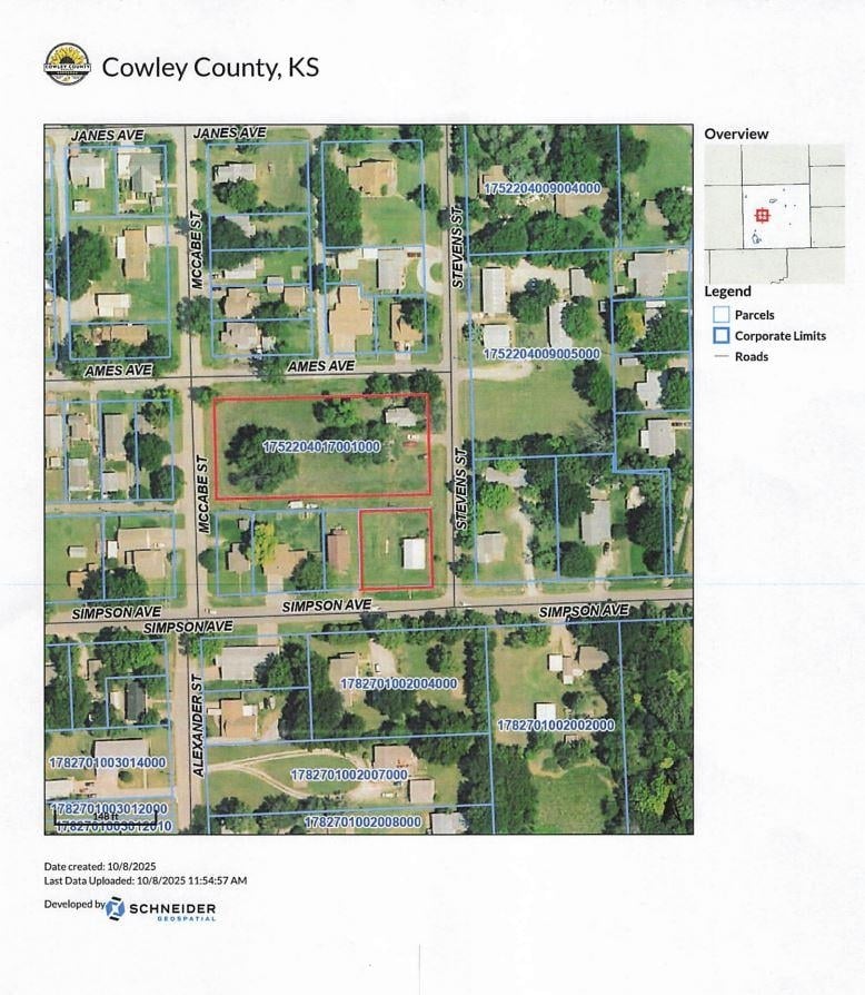 TBD Simpson & Ames Ave, Winfield, KS 67156