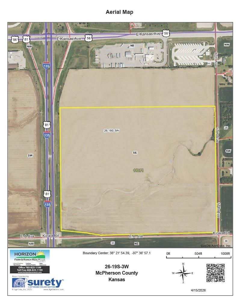 00000 Kiowa Rd, Mcpherson, KS 67460