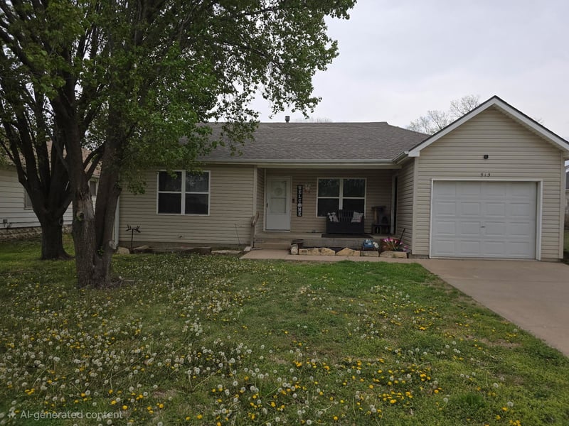 913 N C St, Wellington, KS 67152