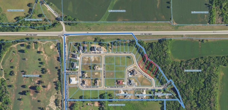 vac Castle Pines Dr, Arkansas City, KS 67005