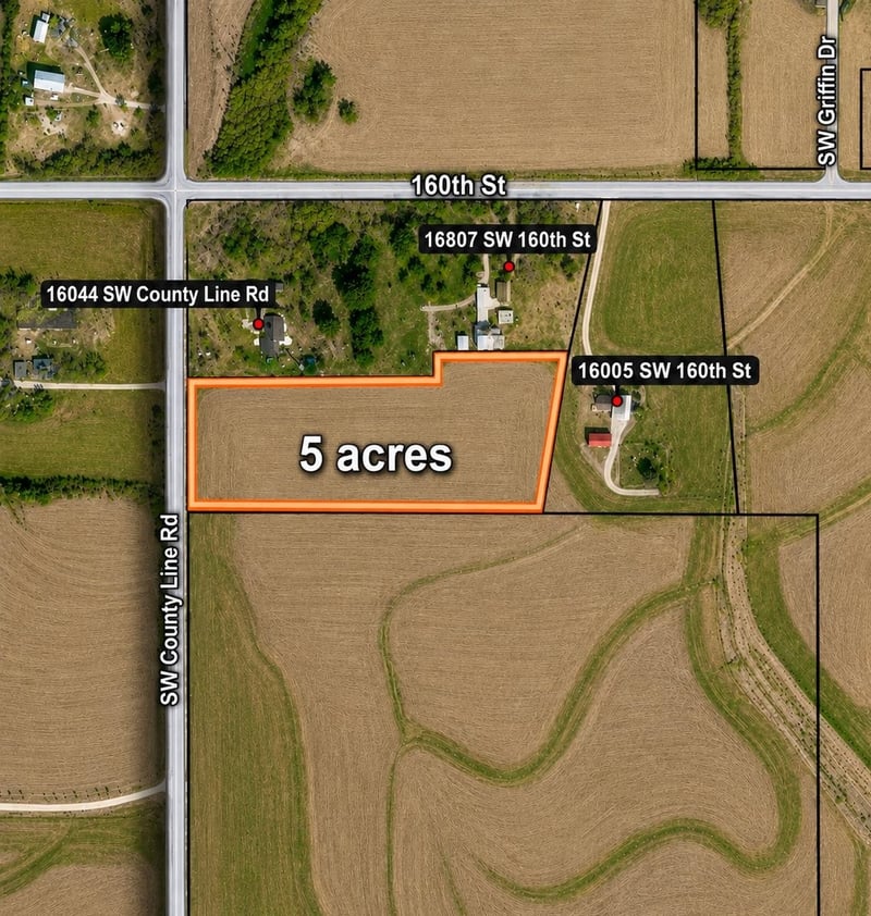 00000 County Line Rd, Rose Hill, KS 67133