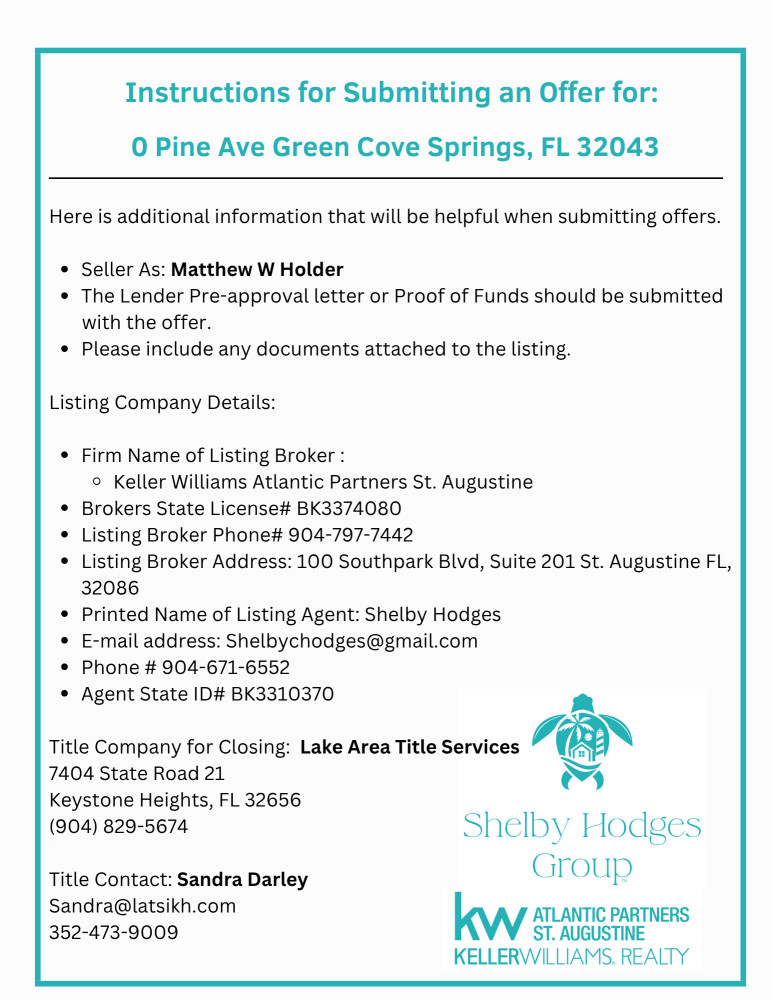 0 Pine Ave, Green Cove Springs, FL 32043