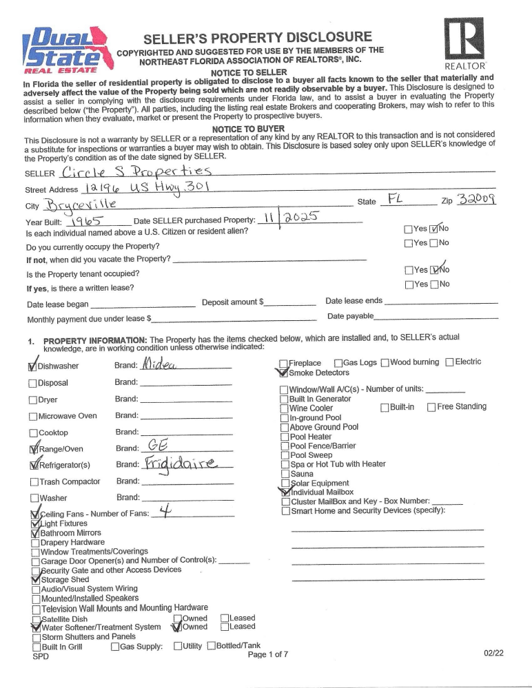 12196 Us Highway 301, Bryceville, FL 32009