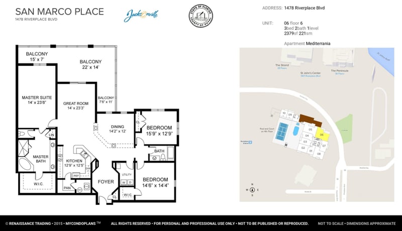 1478 Riverplace Blvd #606, Jacksonville, FL 32207