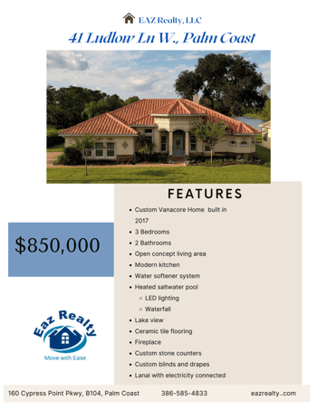 41 Ludlow Ln, Palm Coast, FL 32137