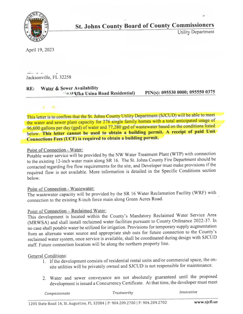 2989 Usina Rd, St Augustine, FL 32084