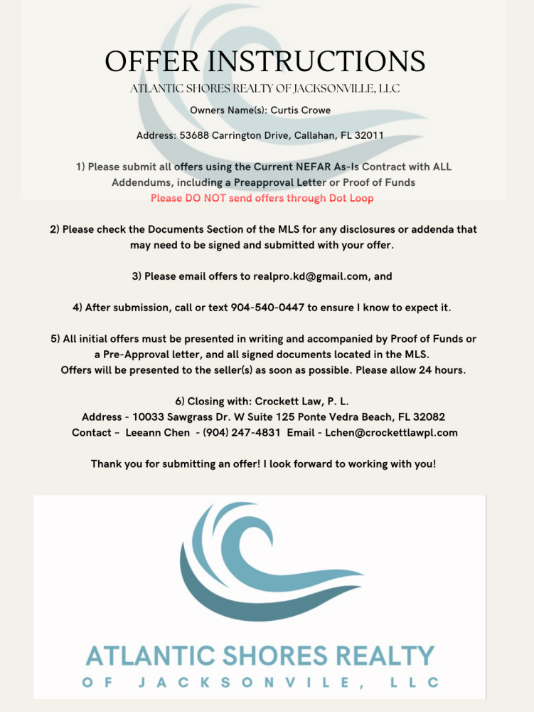 53688 Carrington Dr, Callahan, FL 32011