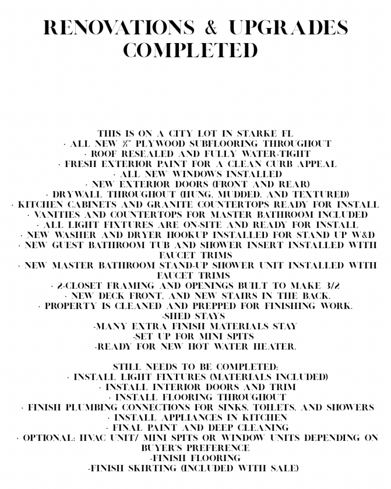 1193 Crum St, Starke, FL 32091