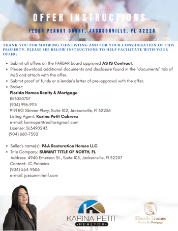 12284 Peanut Ct, Jacksonville, FL 32226