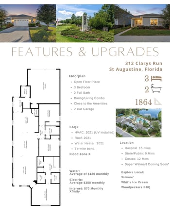 312 Clarys Rn, St Augustine, FL 32092