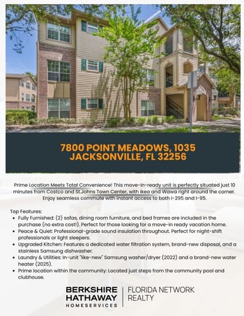 7800 Point Meadows Dr #1035, Jacksonville, FL 32256