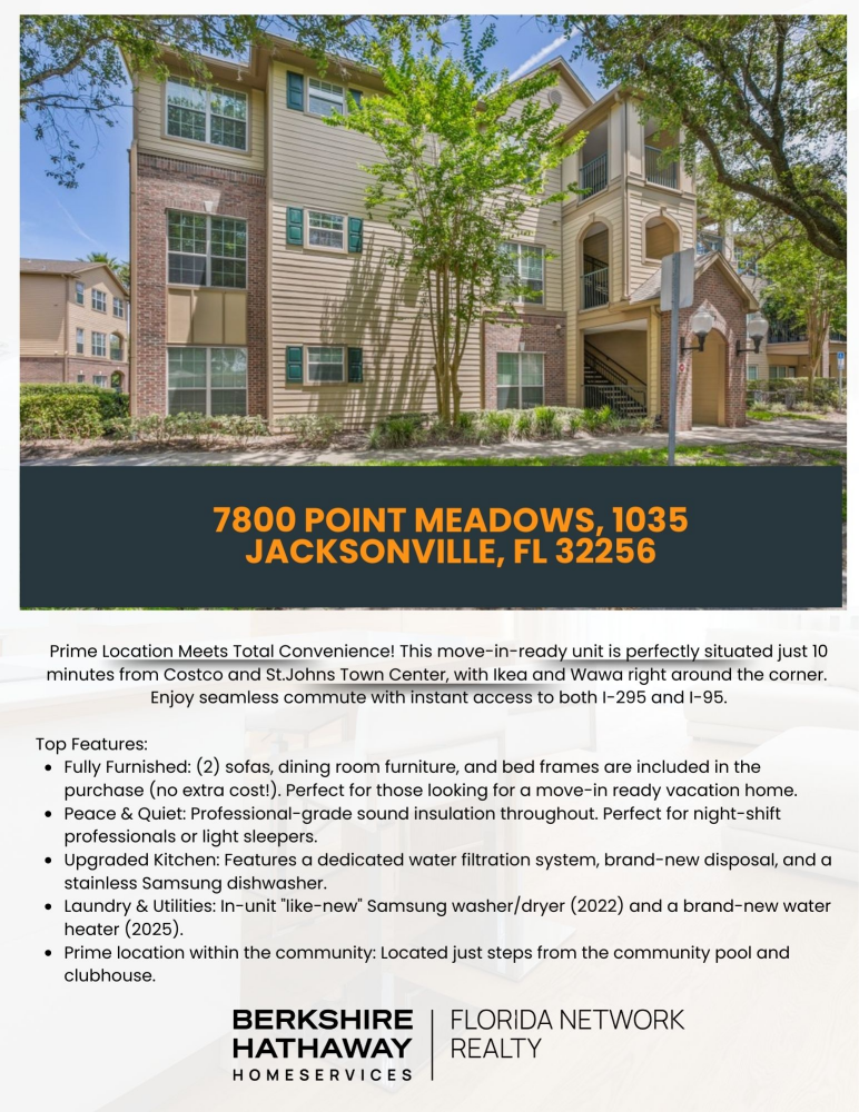 7800 Point Meadows Dr #1035, Jacksonville, FL 32256