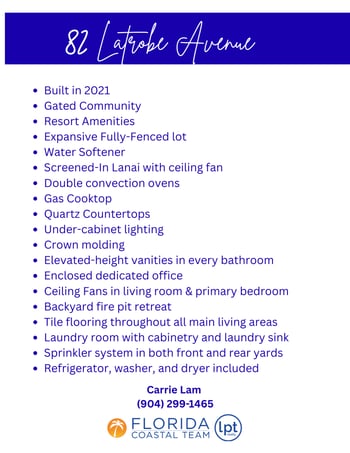 82 Latrobe Ave, St Augustine, FL 32095