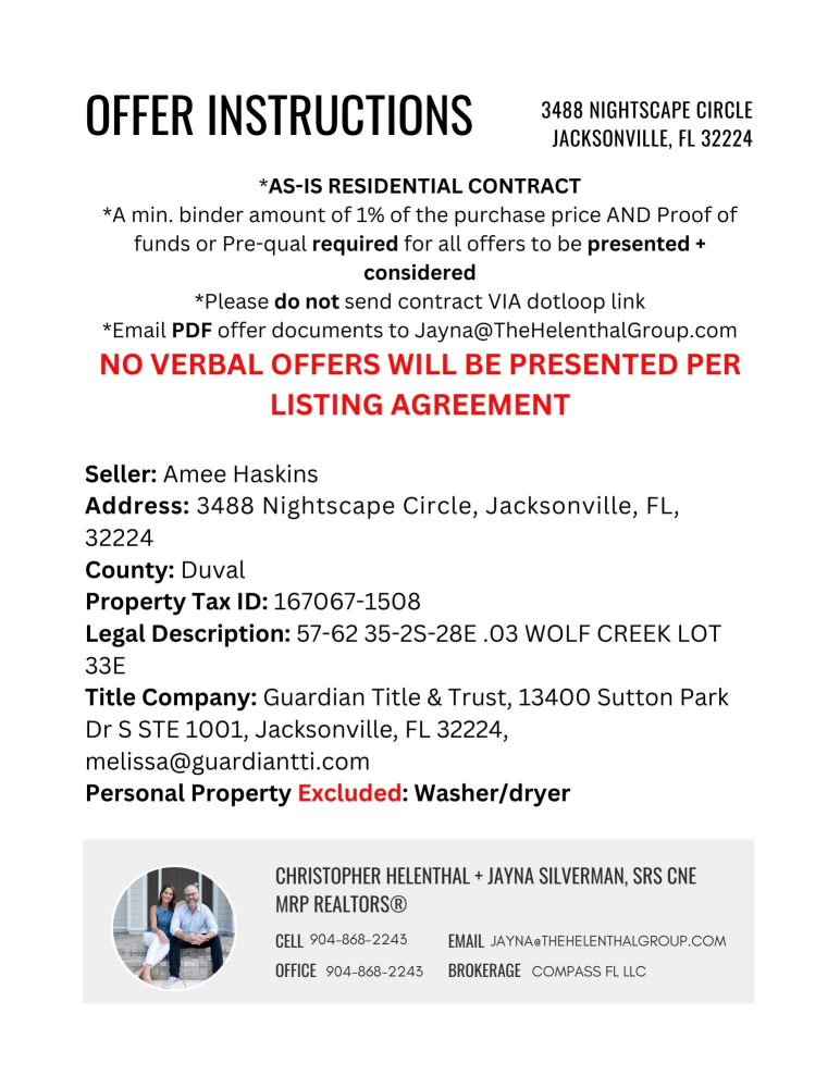 3488 Nightscape Cir, Jacksonville, FL 32224