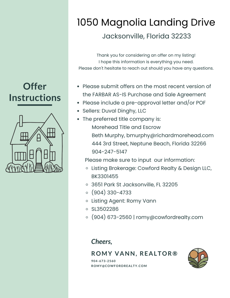 1050 Magnolia Landing Dr, Jacksonville, FL 32233