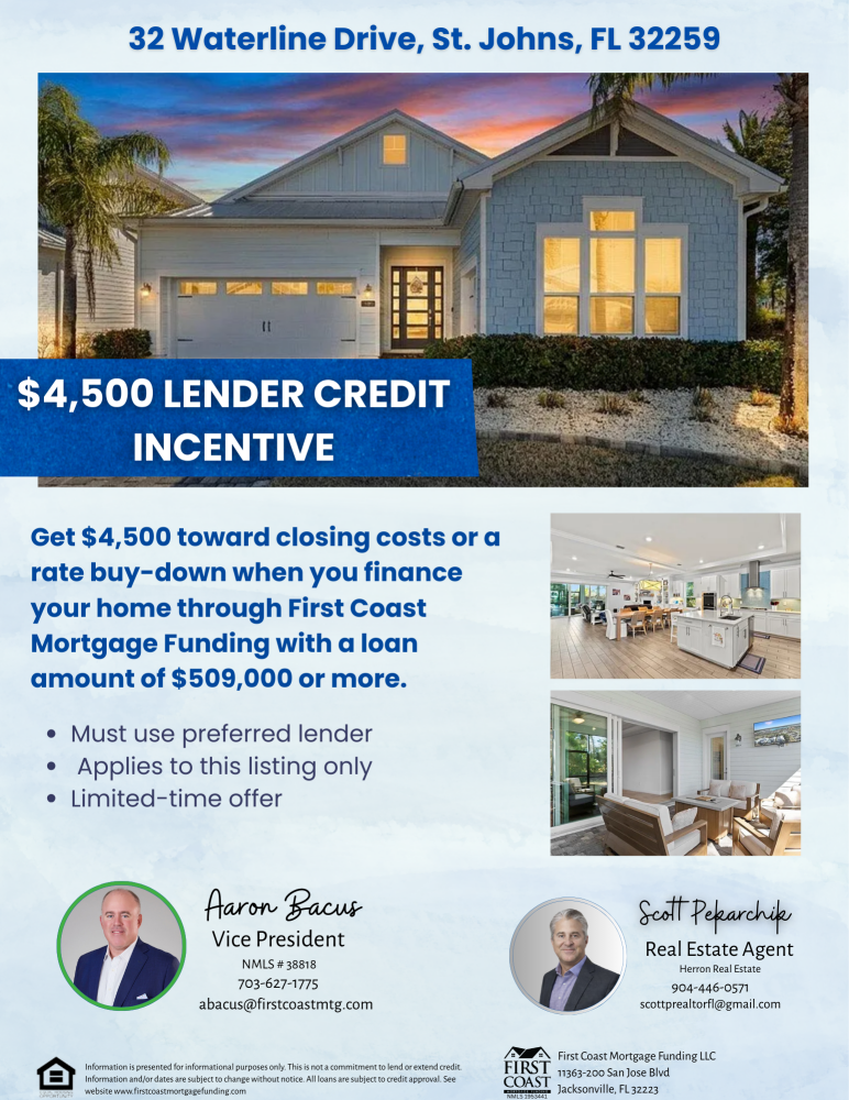 32 Waterline Dr, St Johns, FL 32259