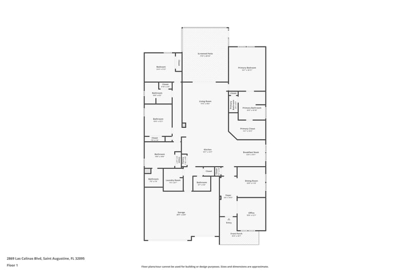 2869 Las Calinas Blvd, St Augustine, FL 32095