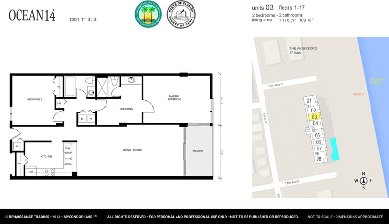 1301 1st St #103, Jacksonville Beach, FL 32250