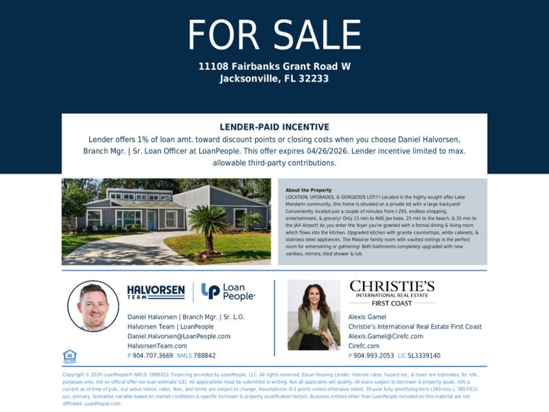 11108 Fairbanks Grant Rd, Jacksonville, FL 32223