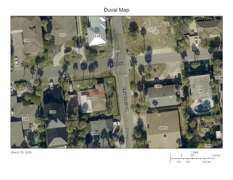 1096 East Coast Dr, Atlantic Beach, FL 32233