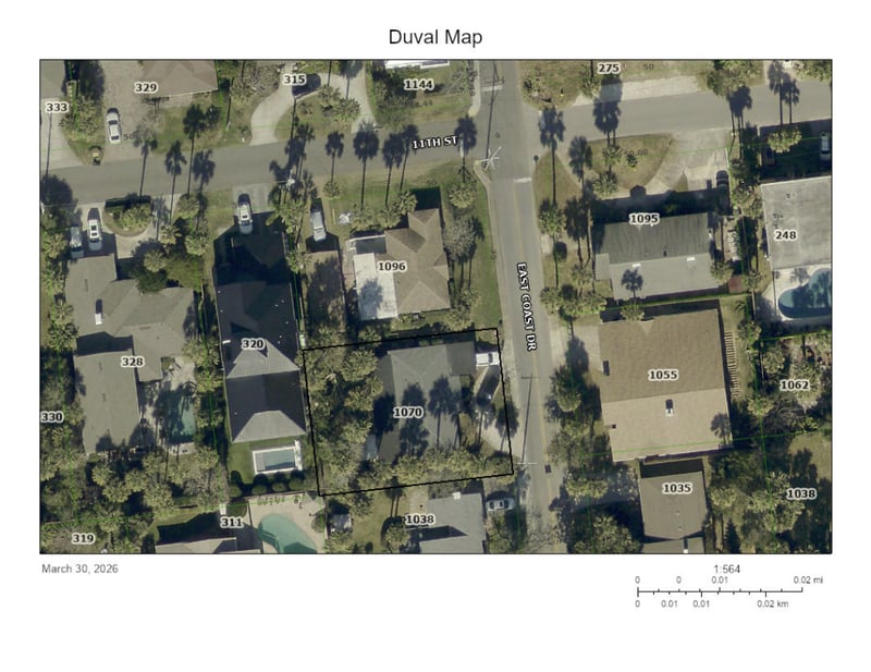 1070 East Coast Dr, Atlantic Beach, FL 32233