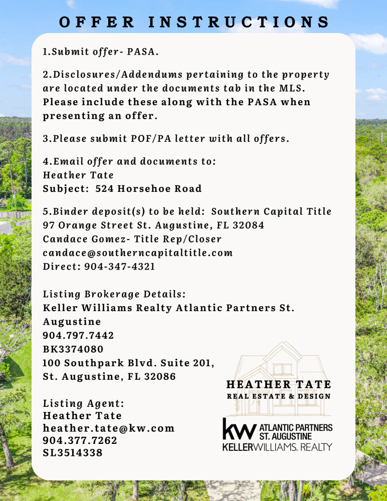 524 Horseshoe Rd, St Augustine, FL 32084