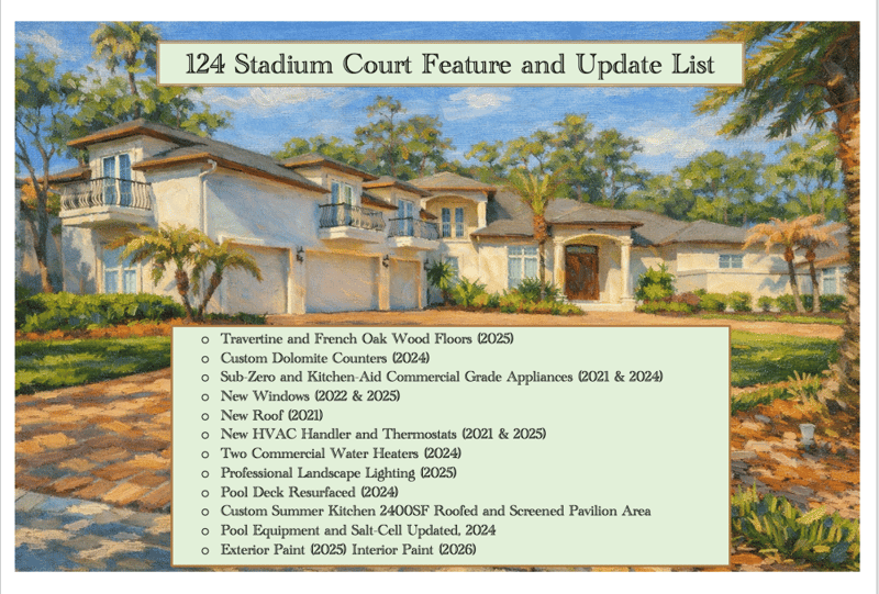124 Stadium Ct, Ponte Vedra Beach, FL 32082