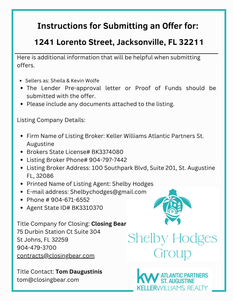 1241 Lorento St, Jacksonville, FL 32211