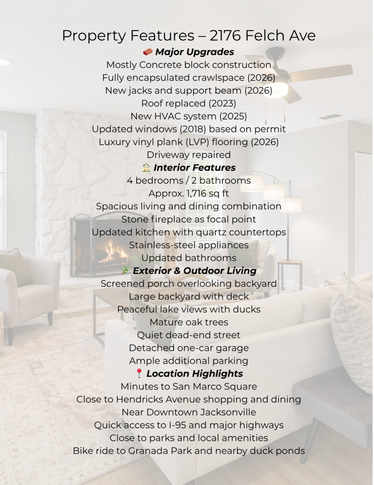 2176 Felch Ave, Jacksonville, FL 32207