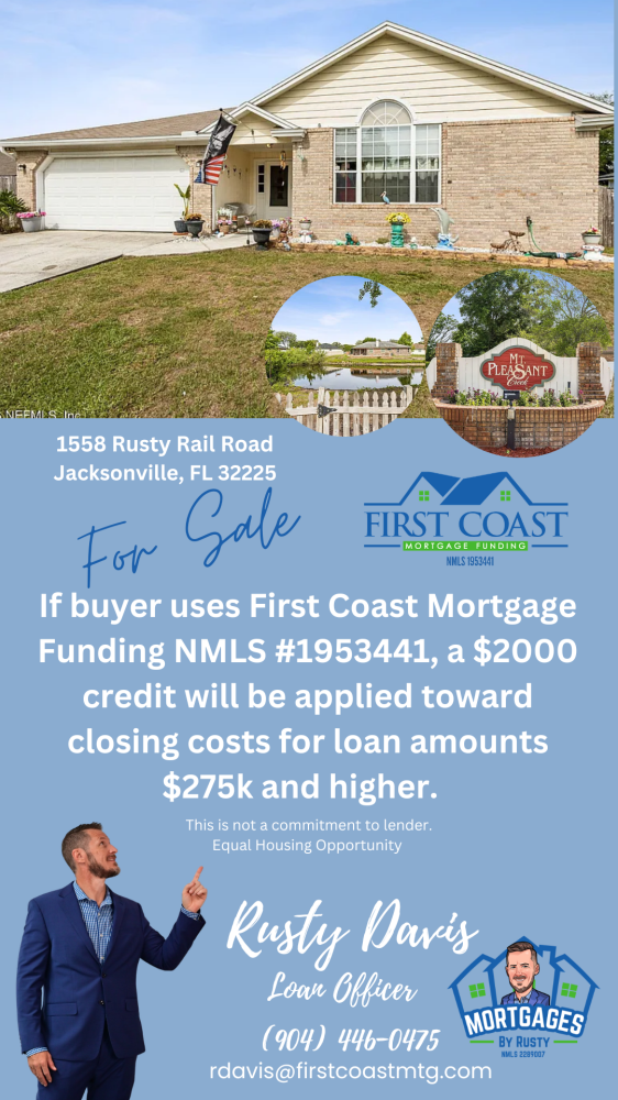 1558 Rusty Rail Rd, Jacksonville, FL 32225