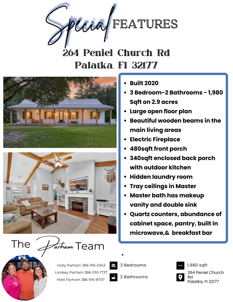 264 Peniel Church Rd, Palatka, FL 32177