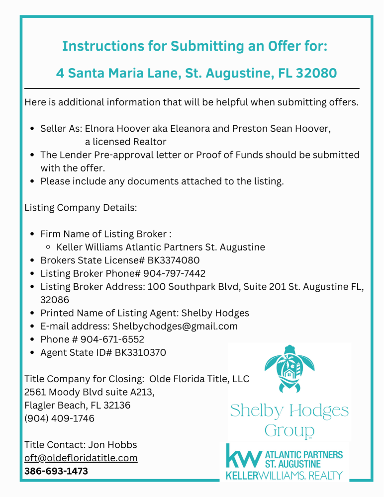 4 Santa Maria Ln, St Augustine Beach, FL 32080