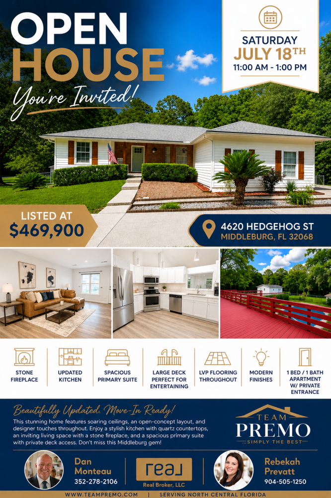4620 Hedgehog St, Middleburg, FL 32068