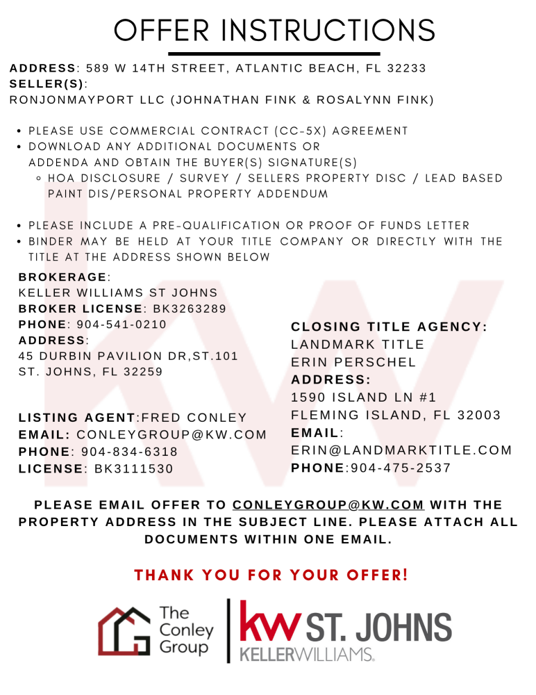 589 W 14th St, Atlantic Beach, FL 32233
