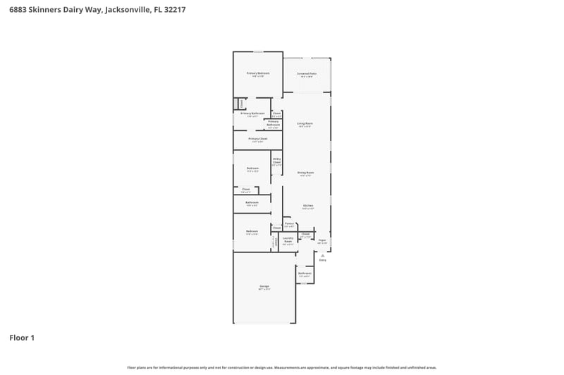 6883 Skinners Dairy Way, Jacksonville, FL 32217
